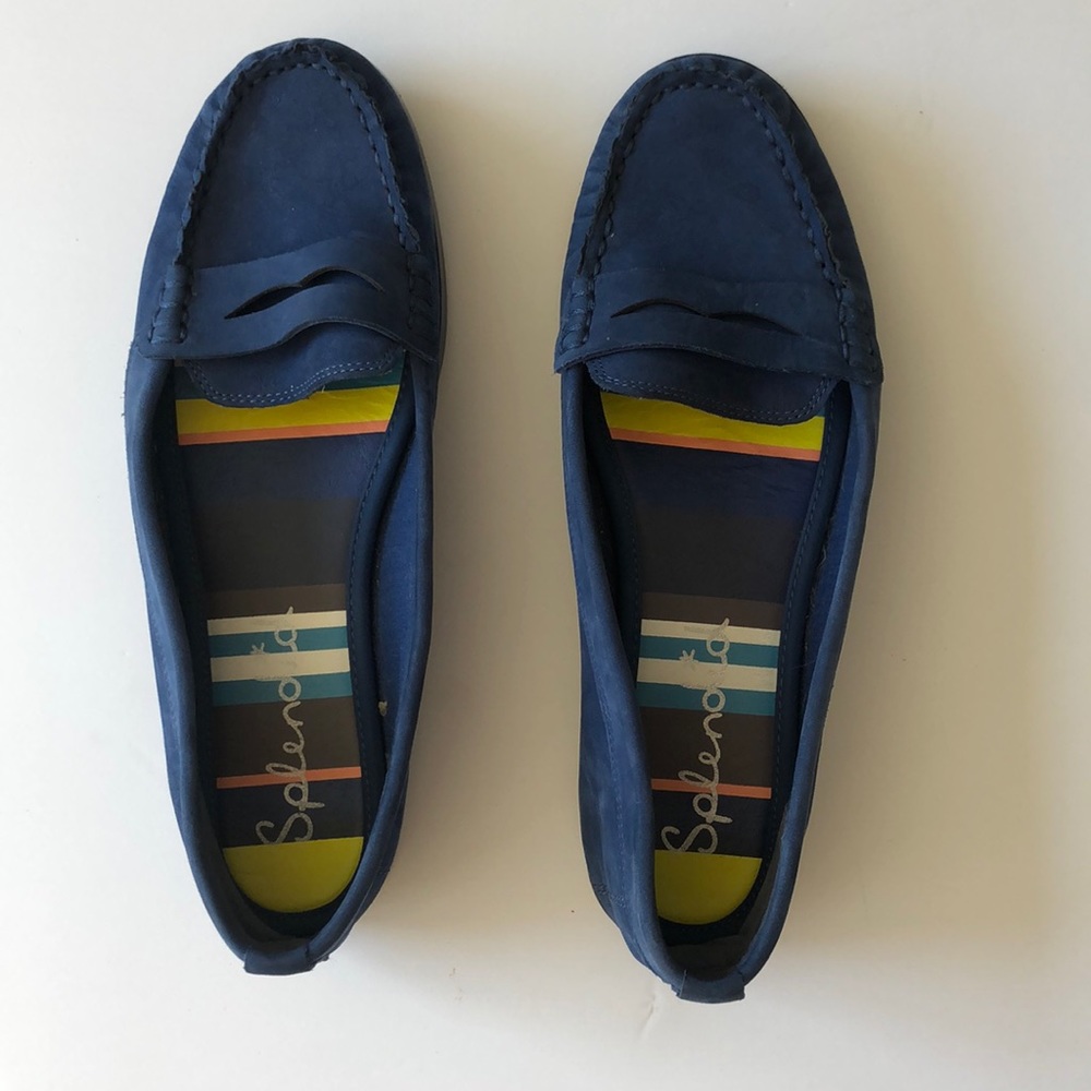 LAST CALL BEFORE THREDUP! 
Splendid Blue Leather Loafers Size 7.5